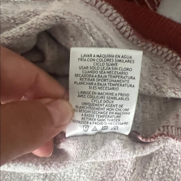 Magnolia Burgundy and White Striped Shirt long sleeve - Picture 4 of 6